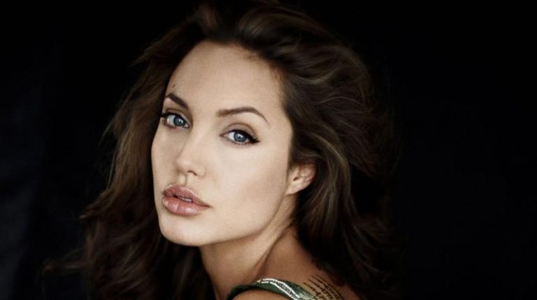 Angelina Jolie in a promotional photo shoot